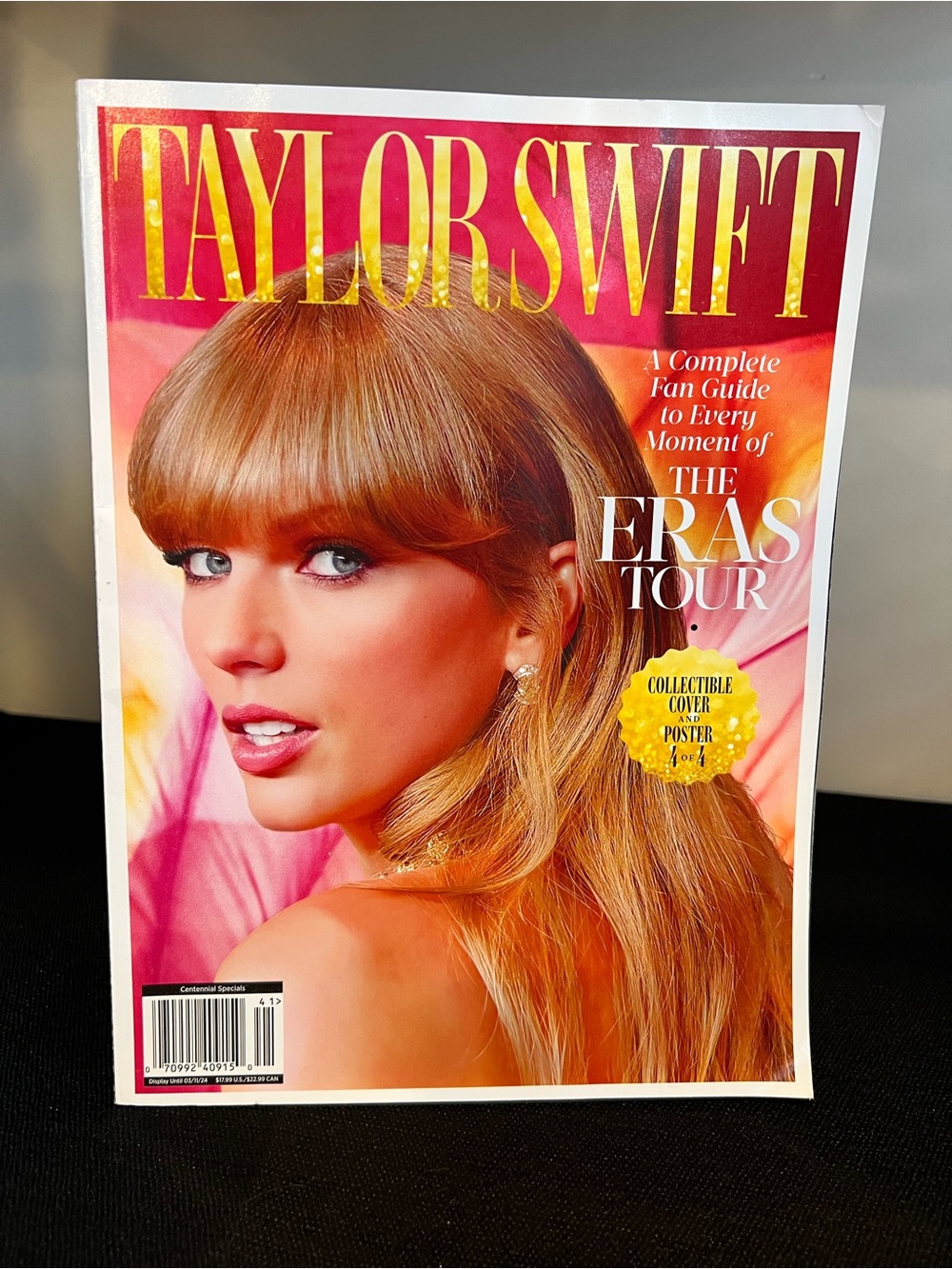 Taylor Swift The Eras Tour Collectible Fan Guide Magazine Poster Attached